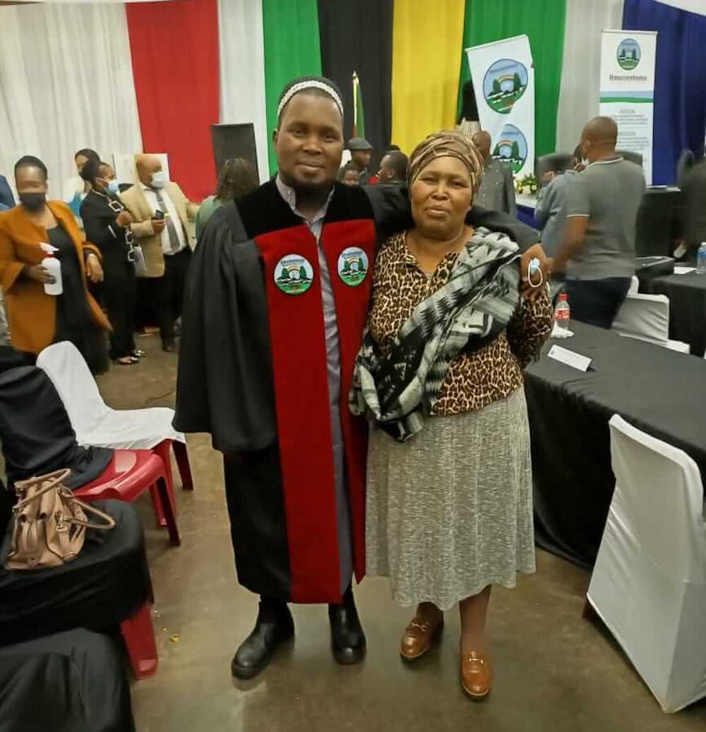 Deputy Major Mondli Ncane at the inauguration