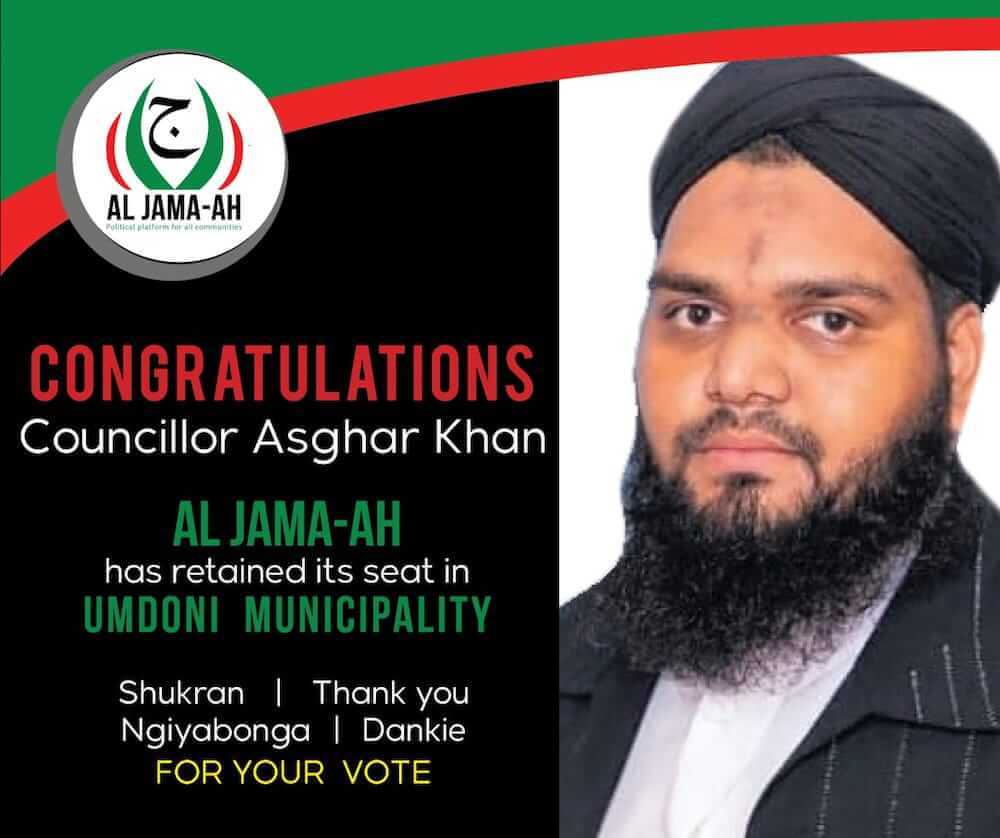 Congratulations Asghar Khan