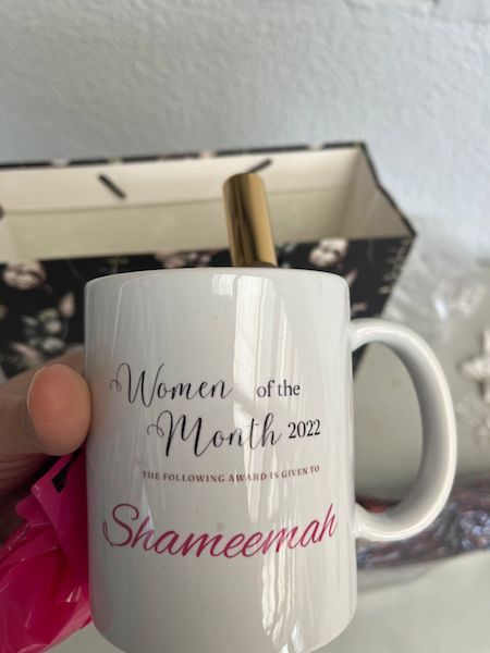 Congratulations Shaneemah! Well deserved