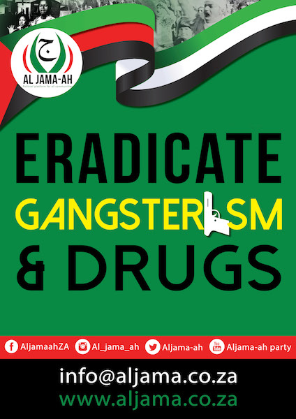 pillar-eradicate drugs and gangsterism