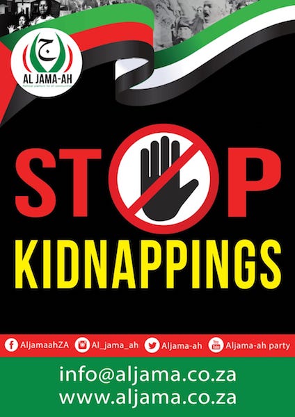 pillar-stop kidnappings