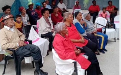 A Christmas Party for the elderly in Ward 23