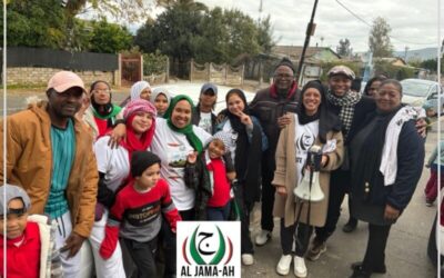 The AL JAMA-AH dream team hard at Work in Ward 27