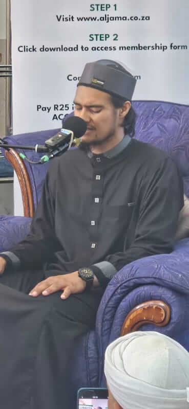 Al Jama-ah bringing Dr Ahmed Naina to Macassar 1