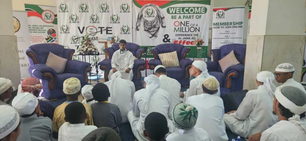 Al Jama-ah bringing Dr Ahmed Naina to Macassar 13