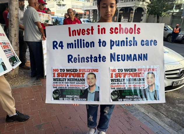 We support Principal Neumann 2