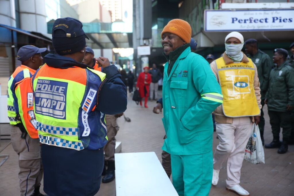 Thapelo_City CBD clean up_2