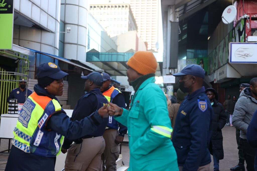 Thapelo_City CBD clean up_3