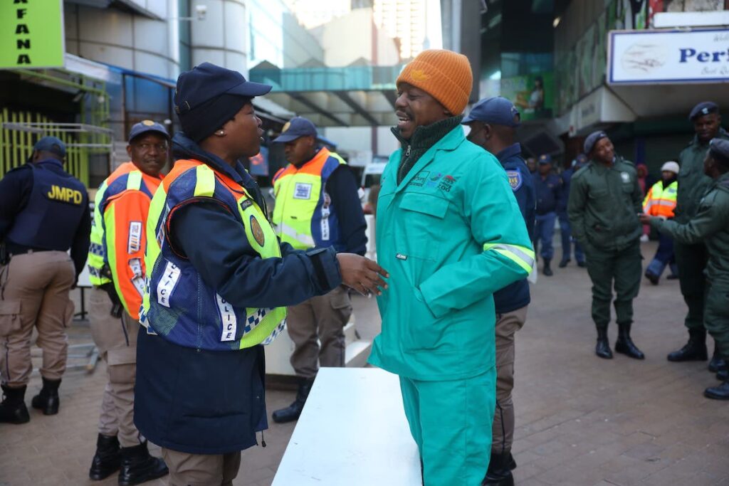 Thapelo_City CBD clean up_4
