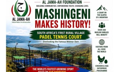 Al Jama-Ah Brings Padel Tennis To First Rural Village in South Africa