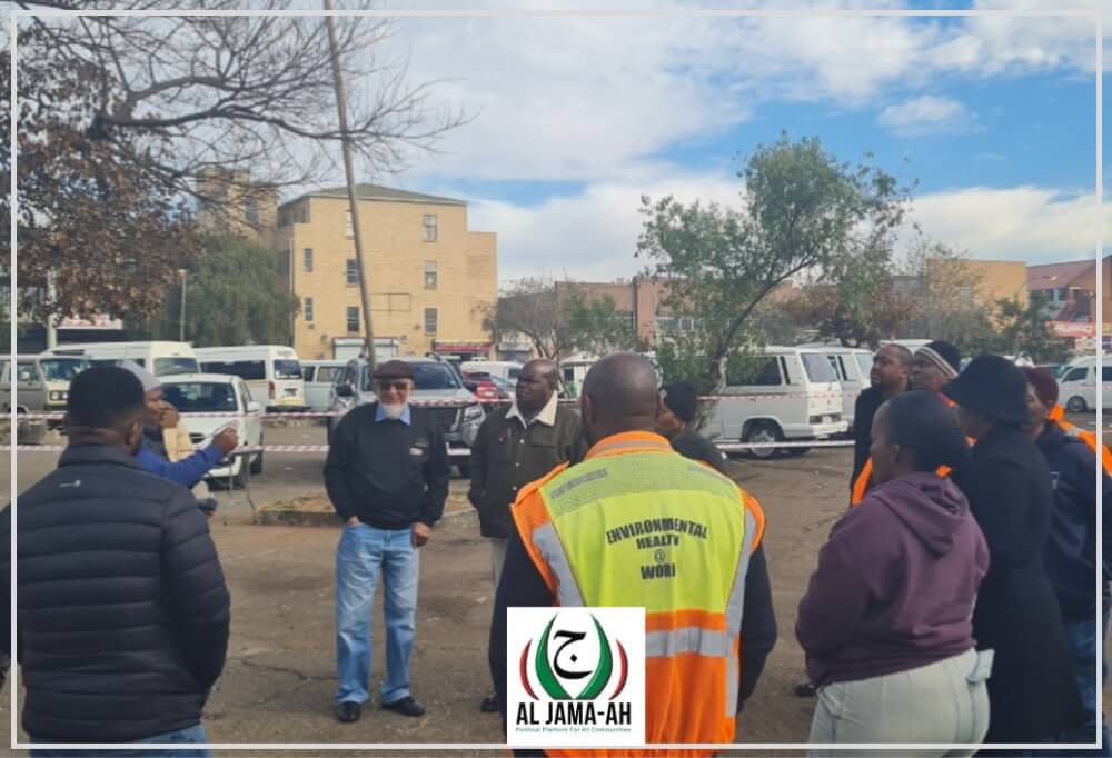 Aljama-ah_vote_rylands Jakes_Taxi Rank Cleanup Campaign