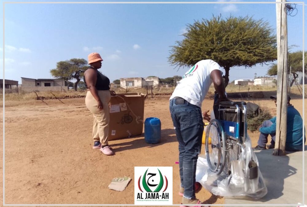 Al Jama-ah Supports Elderly and Disabled Residents in Madibeng