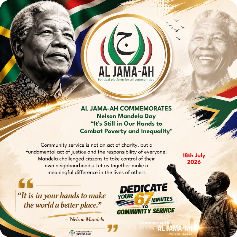 Al Jama-ah_Mandela Day_Athlone