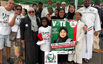 Shameemah Salie announced as CoCT Mayoral candidate