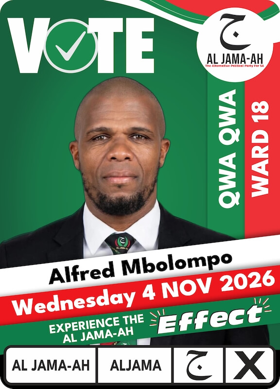 Vote_Al Jama-ah_EFS_Qwa Qwa_Ward 18