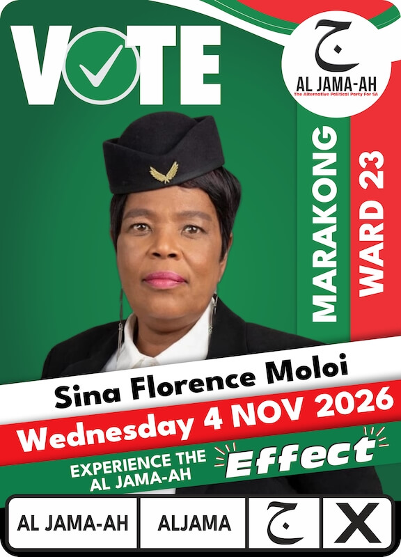 Vote_Al Jama-ah_EFS_Qwa Qwa_Ward 23