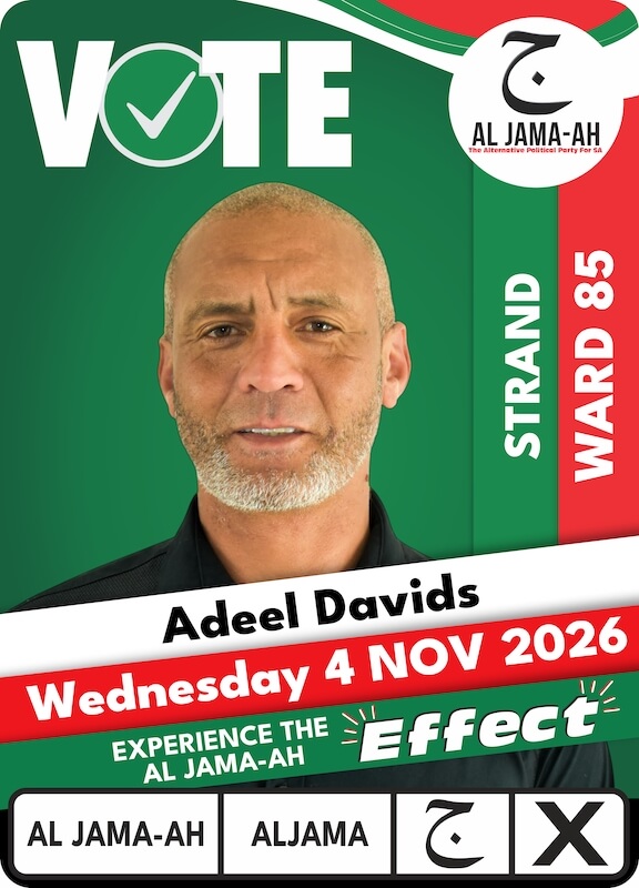 Vote 2026_Candidates_WC_Davids Vote 2026_Candidates_WC_Davids